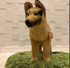 Kosen German Shepherd Dog Plush Toy Stuffed Animal New w/tag #W1226
