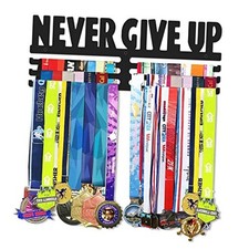 Medals Hanger Holder Display Steel Rack Hooks 15 inches Wall Mount Frame Over