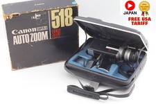 Tested  Top MINT In Box Canon Auto Zoom 518 SV Super8 Movie Camera From JAPAN