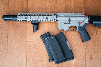 EMG Daniel Defense MK18 Airsoft AEG Rifle Perun MOSFET CYMA Platinum QBS Gearbox