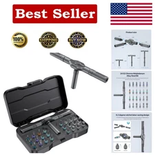 DIY Ratchet Mini Screwdriver Set – Ergonomic, Magnetic, 24 in 1 for Electronics