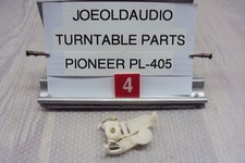 Pioneer PL-405 Turntable Tonearm Plastic Part. Tested Parting Out Entire PL-405