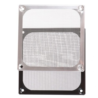 Aluminum 120mm Computer Fan Cooling Dustproof Filter Shield Case Grill GuarA'P2