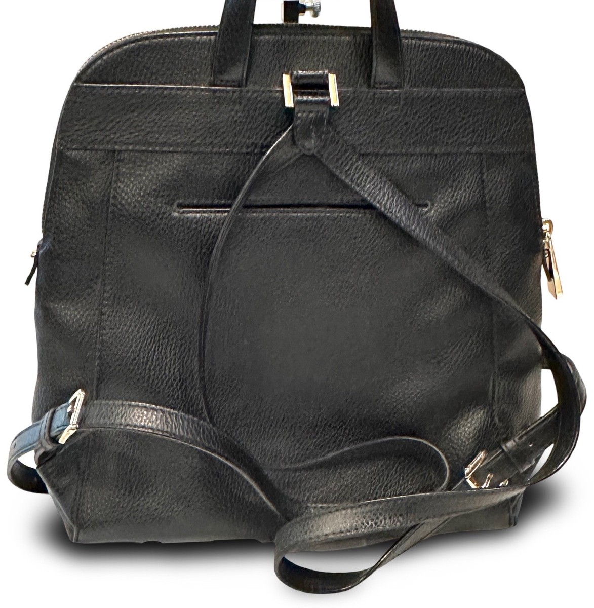 Michael Kors Rhea Zip Medium Slim Backpack Pebbled Leather  display picture 3