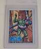 1966 BATMAN Blue Bat Back #37B RIDDLER ON THE ROOF CARD EX+