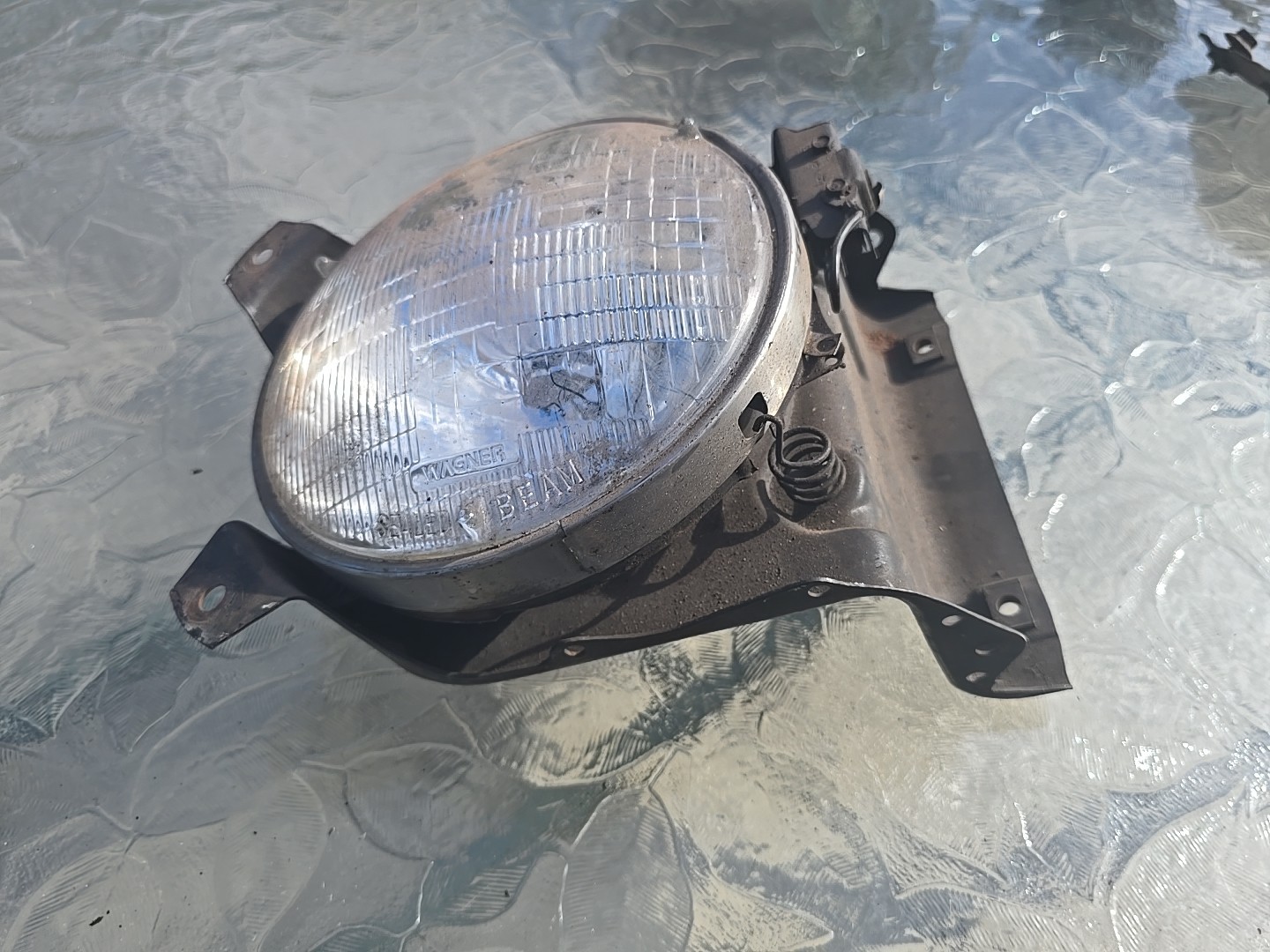 Used 1967 Camaro RS Rally Sport Headlamp Housing Headlamp Housing Bucket