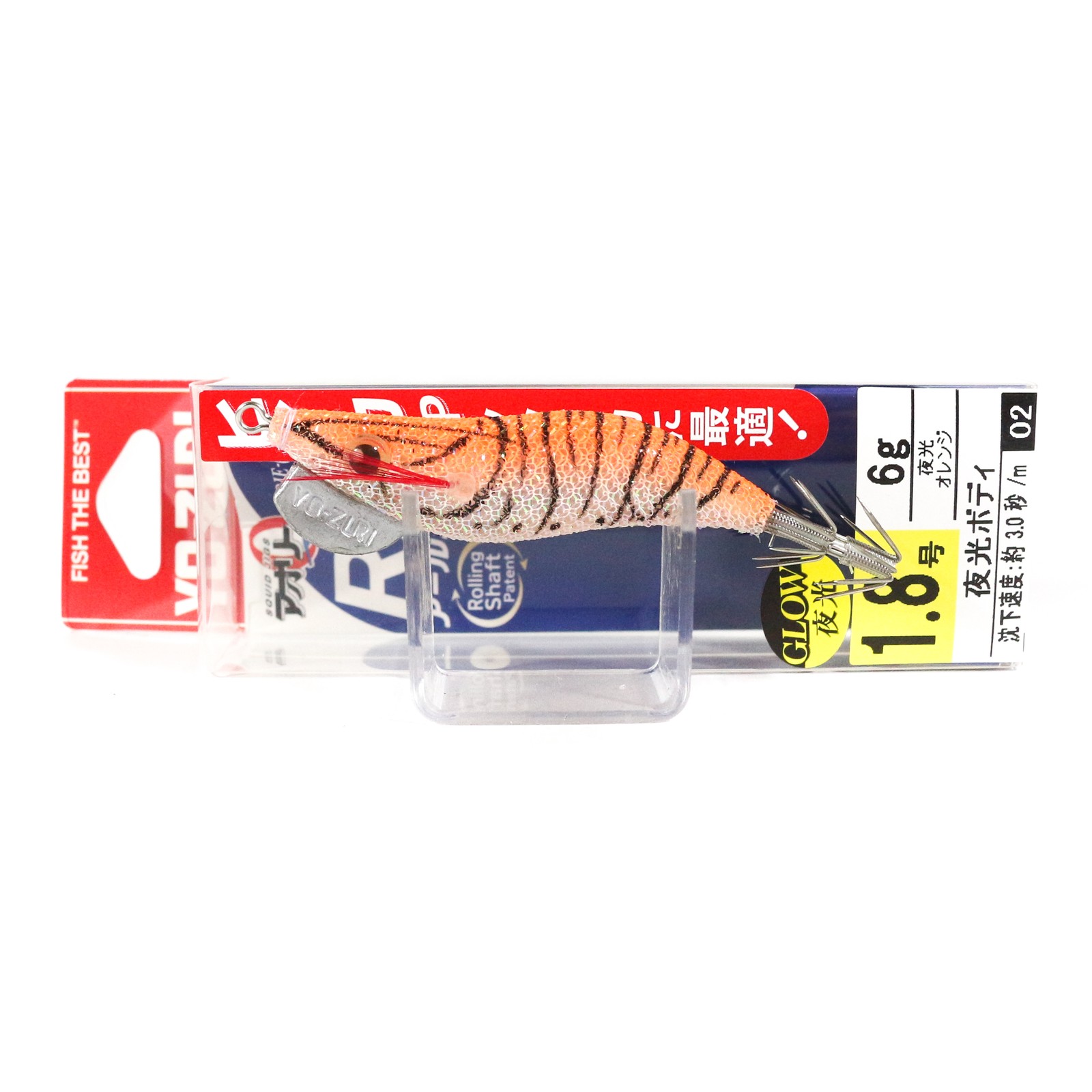 Yo Zuri Egi Aurie-Q RS SP Squid Jig Suspend Lure Size 1.8 A1706-LOG (0933)