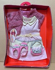 Our Generation Outfit for 18" Dolls Dress Fur Jacket Purse Shoes New crushed box