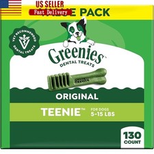 Dental Chews Small Dogs Natural Teeth Cleaning Treats Tartar Breath Care New