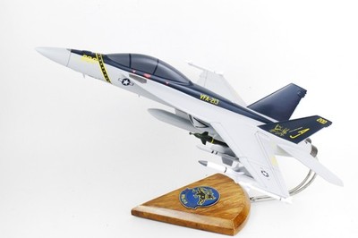 VFA-213 Fighting BlackLions F/A-18F Model, Navy, 1/40th (18'')