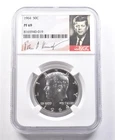 1964 Kennedy Half Dollar PF69 NGC Great Cam Contrast *5031