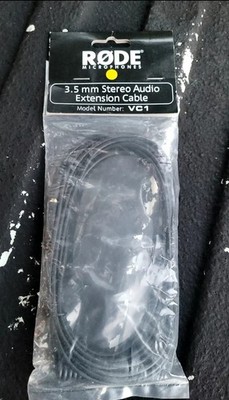 RodeVC1 Minijack 3.5mm Stereo Extension Cable - 3m