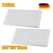 2 Stk 150*300*13 MM Aluminium K&uuml;hlk&ouml;rper K&uuml;hler Flosse f&uuml;r CPU LED Leistung