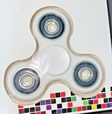 One 1 Hand Spinner Tri Fidget Spinner Focus Toy Kids/Adult Color:White NEW 