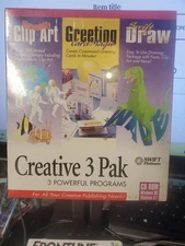 Swift Software Platinum creative 3pak Big Box Pc Computer software/ new sealed