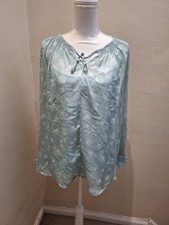 Bonmarche Damen Blusentop gr&uuml;n 2 in 1 Gr&ouml;&szlig;e UK 22