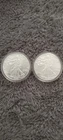Lot of 2 American BU Silver Eagle Coins 2023  1oz. Fine Silver