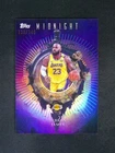 2025-26 Topps Midnight LeBron James Insomnia Morning /149