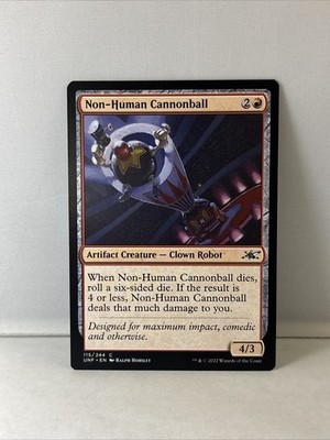 Non-Human Cannonball (115) Unfinity UNF MTG Magic The Gathering