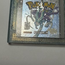Pokemon Crystal Version Authentic OEM Nintendo Game Boy Color Tested No Save