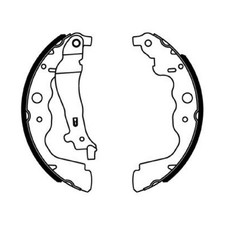 Bremsbackensatz hinten für Renault Express Kangoo BE KW0/1 FW0/1 | 24190863