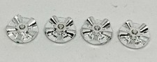 Wheel Inserts   Strombecker 1/32 Five Spoke wheel inserts.4" Dia.. 4-Pack