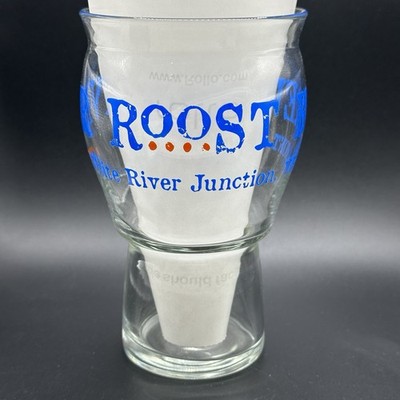 River Roost Brewery Glass White River Junction Vermont Beer Brewing NEIPA