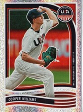 2024 Panini Stars & Stripes USA Baseball #57 Cooper Williams Opening Day