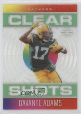 2021 Panini Illusions Clear Shots Emerald Davante Adams #CS-8 0k8a