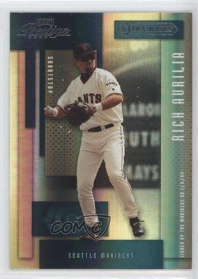 2004 Playoff Prestige Xtra Bases Green 122/150 Rich Aurilia #172 fm0