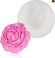 Groß Pfingstrose Silikonform, LebensmittelqualitäT Kerzenform Silikon Blume, 3D