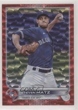 2022 Topps Series 1 Red Foil 41/199 Steven Matz #276 gd1