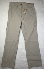 NEW Eddie Bauer Pants Men's 32x32 Khaki Horizon Guide Chino Classic Fit MSRP 70