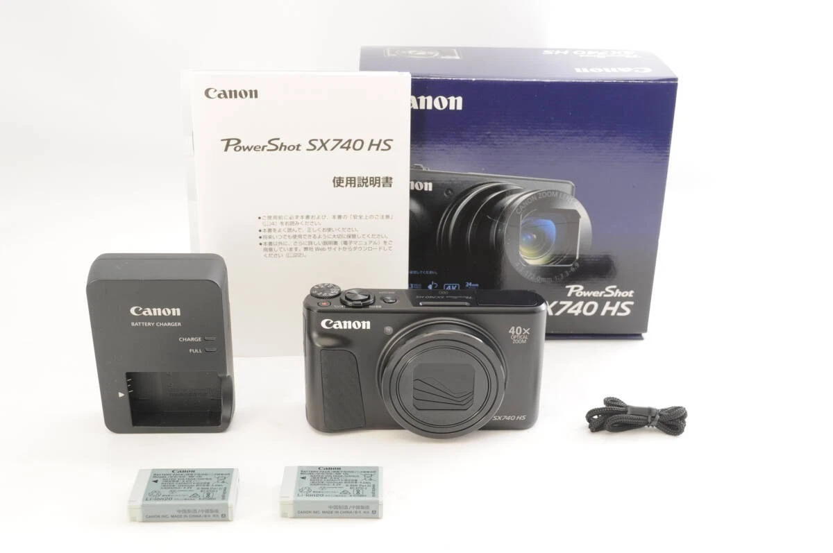 Canon PowerShot SX740 HS Lite Edition Noir - Compact 40x 4K - Neuf