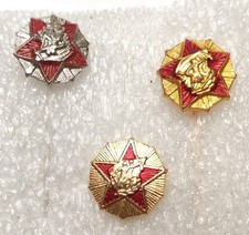Miniature 3 Stück Jugoslavian JNA  veterans partisan army  SUBNOR WW II 