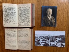 1910 i 1912 Odręczne dzienniki Chemik University of Pennsylvania Shanaman