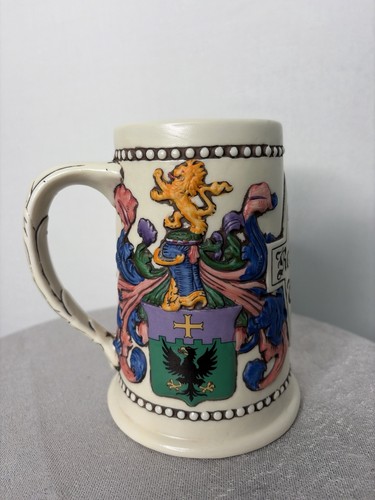 Texas Renaissance Festival 1990 Dragonslayer Ceramic Stein Mug TRF(F71)”!