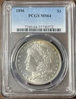 1896 Morgan Dollar PCGS MS64