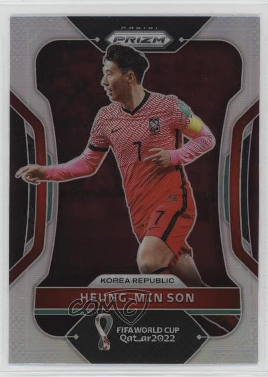 2022 Panini Prizm World Cup Qatar Silver Prizm Heung-Min Son #135 0w77