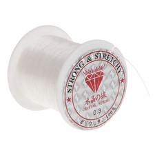 100m/Roll Crystal Line Invisible String Cord Clear Strong Wire for Binding Moss