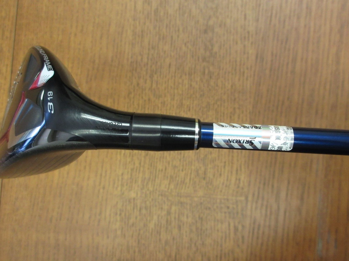Used LEFT-HANDED JAPAN SRIXON ZX #3 Utility Wood 19° Diamana ZX50