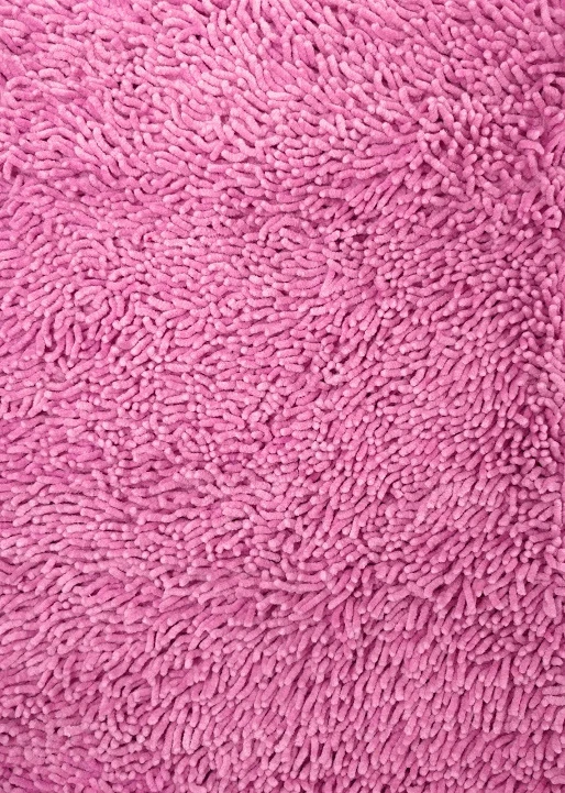 Alfombra peluda de chenilla rosa fucsia suave caliente ropa de cama DaDa alfombra de baño Foto 3 de 4