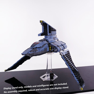 Display Stand for LEGO 75314 The Bad Batch Attack Shuttle, Acrylic 3D stand  only