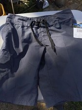 Kanu Surf Women's Standard UPF 50 Active Swim Board Shorts slate grey size: 0