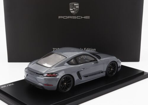 Spark-Modell 1/18 Porsche 718 (982) Cayman 2022 Artic Grey WAP0214180RCAY - Bild 2 von 7