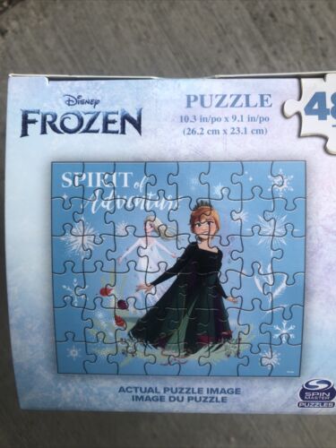 Disney's Frozen 48 Piece Jigsaw Puzzle 10.3" x 9.1" New in Box - Picture 3 of 3