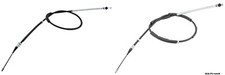 2 X Parken Handbremse Kabel Heck für Fiat Bravo 2007-2014 46819335
