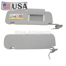 2Pcs Sun Visor Passenger Right Side Driver Left Side For 2017-2020 Tesla-Model 3