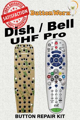 Dish Bell ExpressVU UHF PRO Remote Control Button Repair Kit - ButtonWorx  