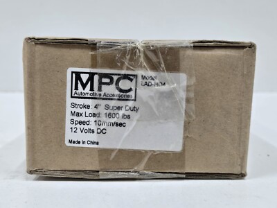 MPC Linear Actuator 4'' Super Duty  Max Load 1600  Speed 10mm/sec
